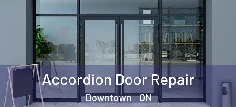 Accordion Door Repair Downtown - ON