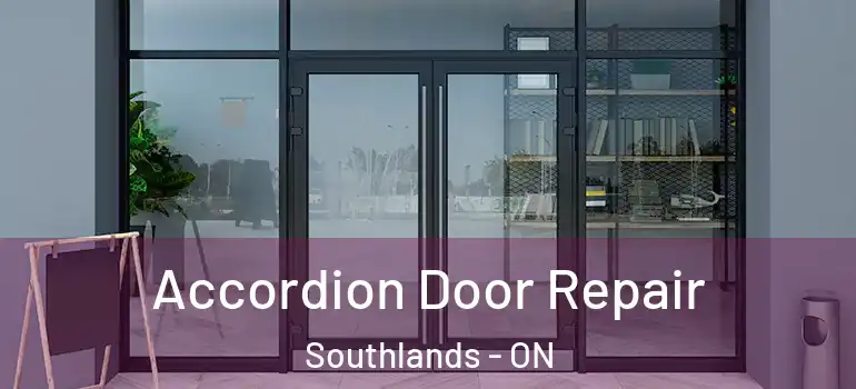Accordion Door Repair Southlands - ON