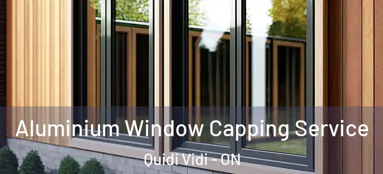 Aluminium Window Capping Service Quidi Vidi - ON