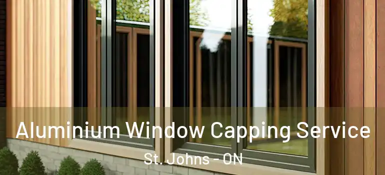 Aluminium Window Capping Service St. Johns - ON