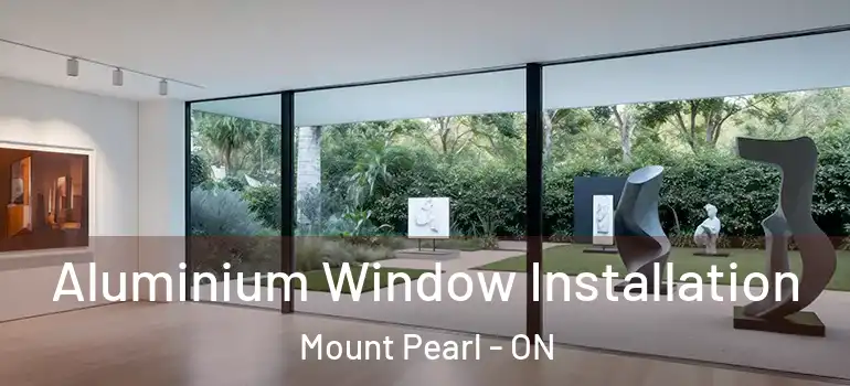 Aluminium Window Installation Mount Pearl - ON