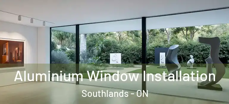 Aluminium Window Installation Southlands - ON