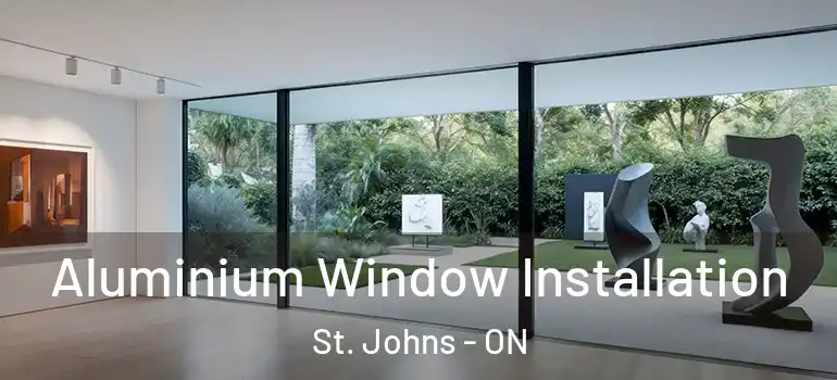  Aluminium Window Installation St. Johns - ON
