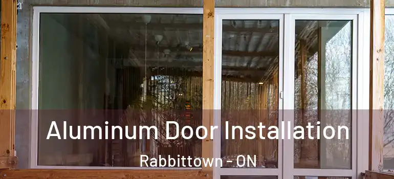  Aluminum Door Installation Rabbittown - ON