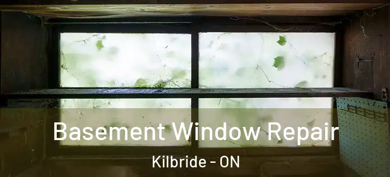 Basement Window Repair Kilbride - ON