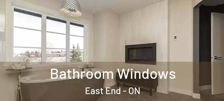 Bathroom Windows East End - ON