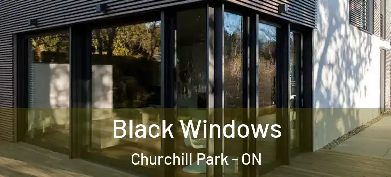 Black Windows Churchill Park - ON