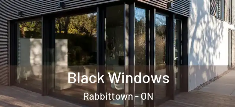  Black Windows Rabbittown - ON