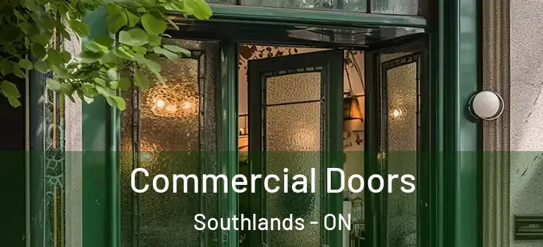 Commercial Doors Southlands - ON