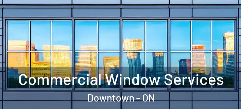  Commercial Window Services Downtown - ON