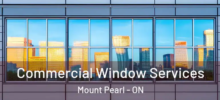 Commercial Window Services Mount Pearl - ON