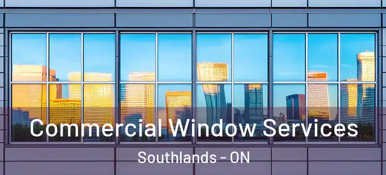 Commercial Window Services Southlands - ON