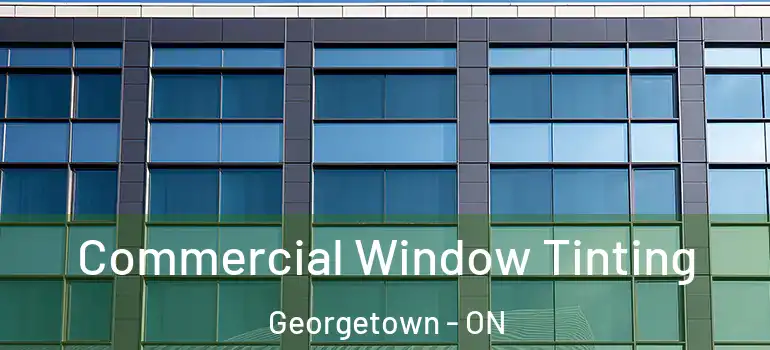  Commercial Window Tinting Georgetown - ON