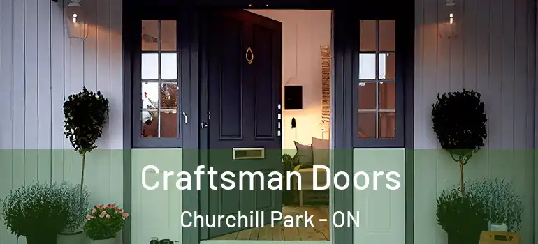Craftsman Doors Churchill Park - ON