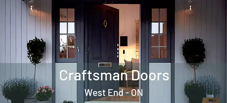 Craftsman Doors West End - ON