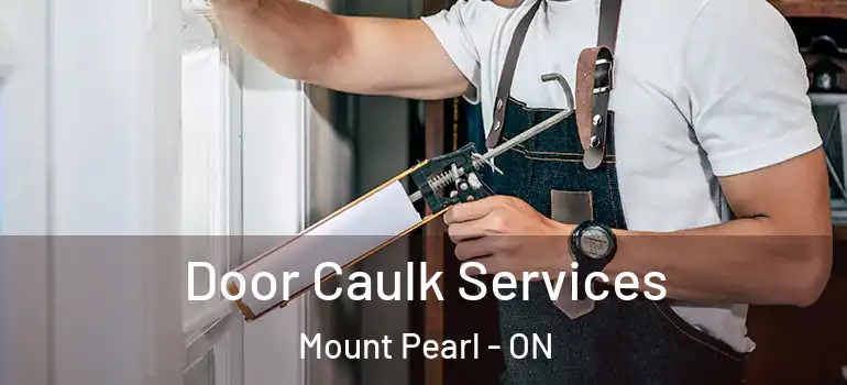  Door Caulk Services Mount Pearl - ON
