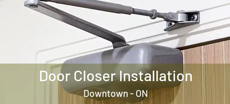 Door Closer Installation Downtown - ON