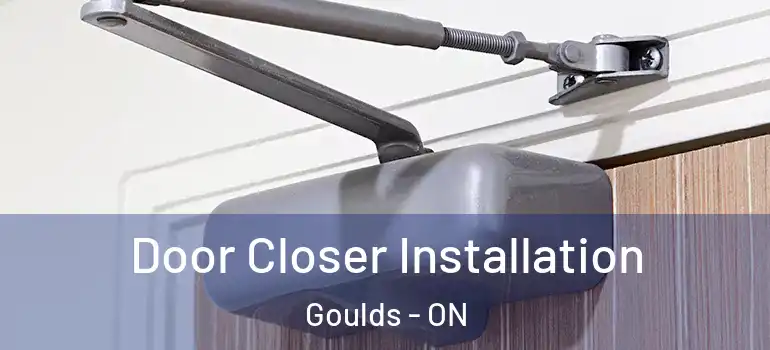 Door Closer Installation Goulds - ON