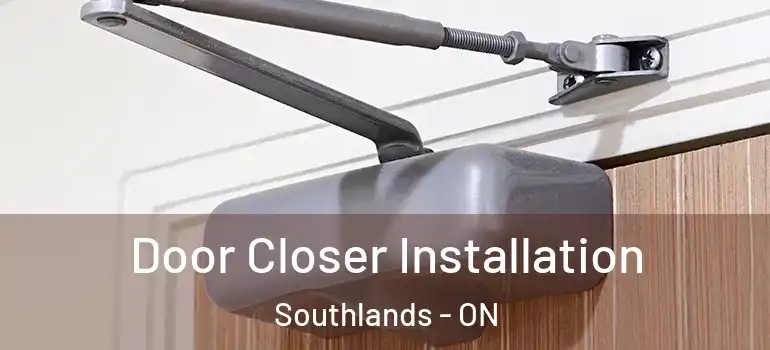 Door Closer Installation Southlands - ON