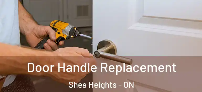 Door Handle Replacement Shea Heights - ON