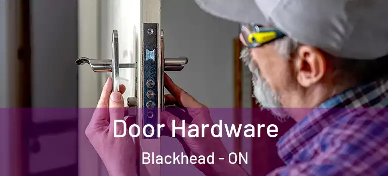 Door Hardware Blackhead - ON