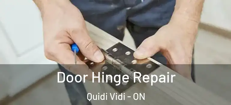  Door Hinge Repair Quidi Vidi - ON