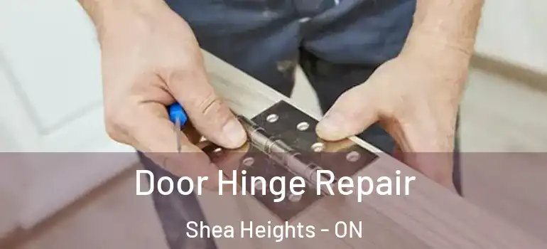 Door Hinge Repair Shea Heights - ON