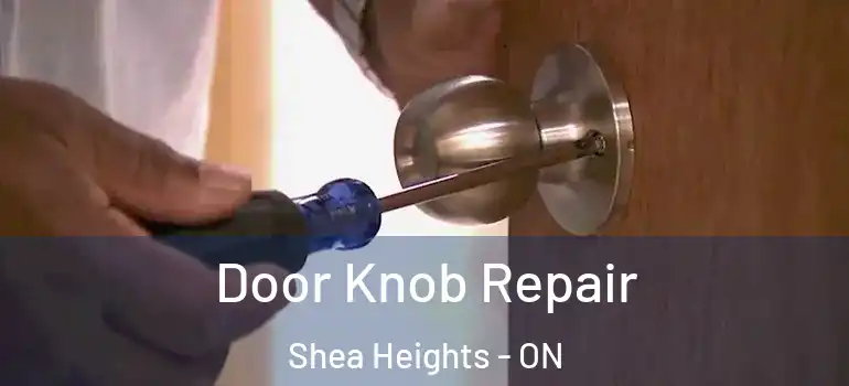 Door Knob Repair Shea Heights - ON
