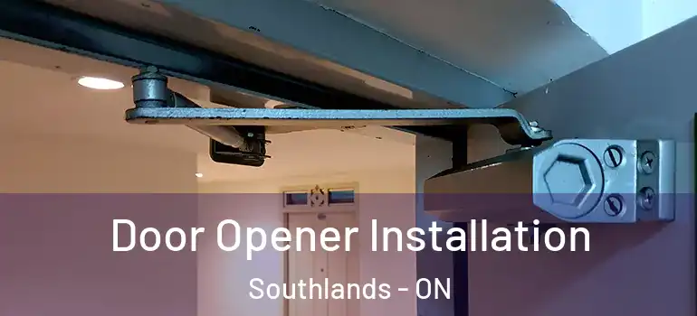 Door Opener Installation Southlands - ON