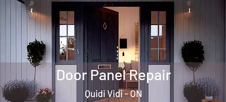 Door Panel Repair Quidi Vidi - ON