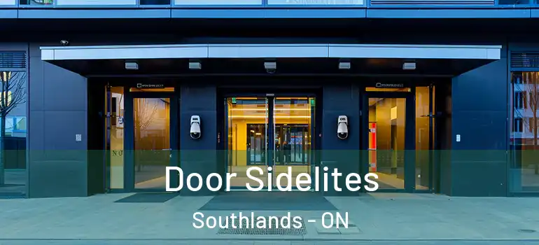 Door Sidelites Southlands - ON