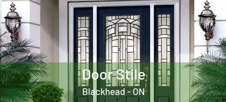  Door Stile Blackhead - ON