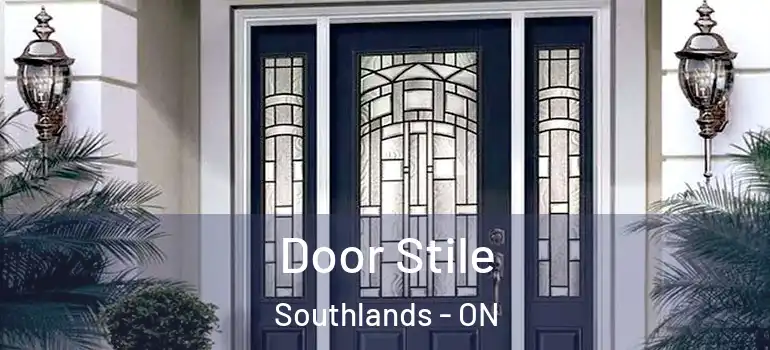 Door Stile Southlands - ON