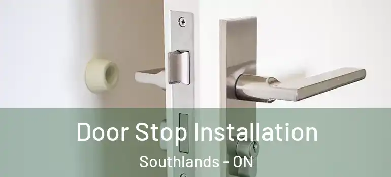 Door Stop Installation Southlands - ON
