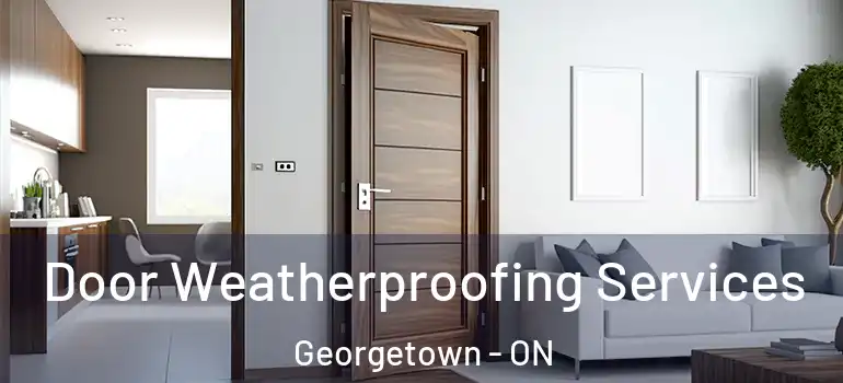 Door Weatherproofing Services Georgetown - ON