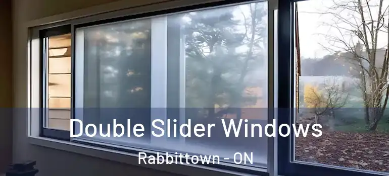 Double Slider Windows Rabbittown - ON