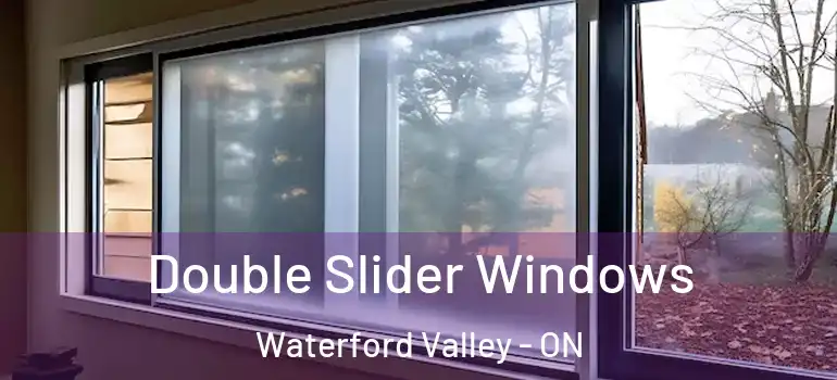 Double Slider Windows Waterford Valley - ON