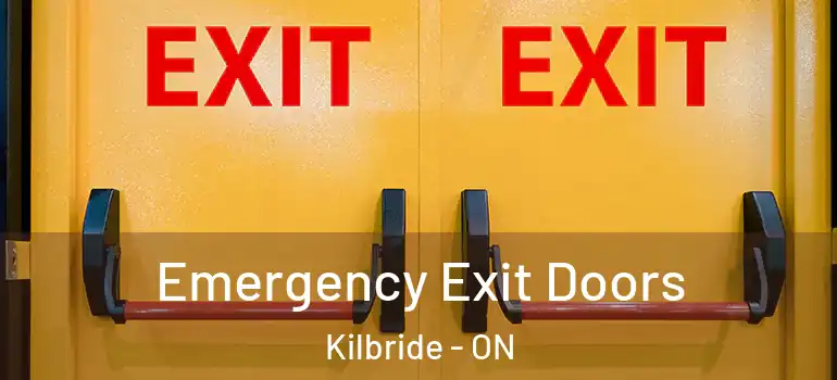Emergency Exit Doors Kilbride - ON