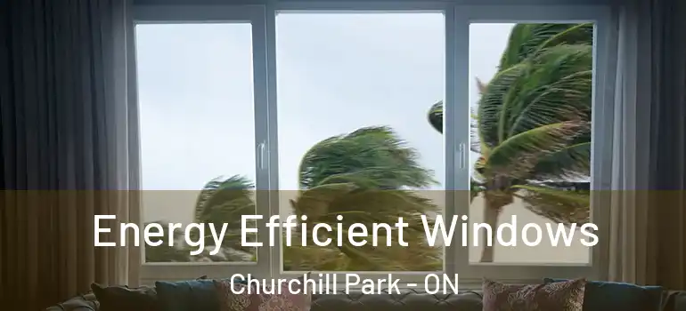 Energy Efficient Windows Churchill Park - ON
