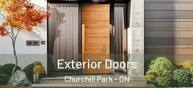 Exterior Doors Churchill Park - ON