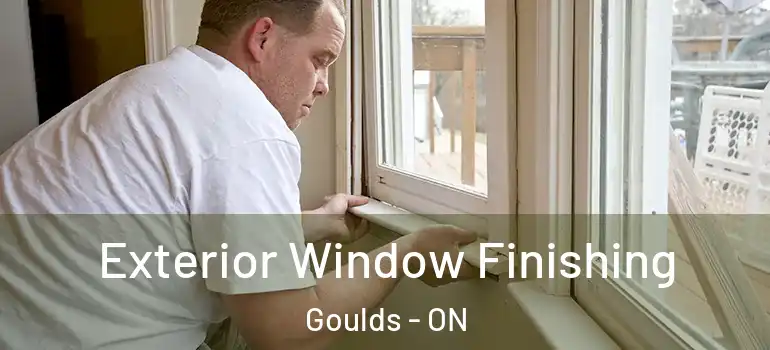 Exterior Window Finishing Goulds - ON