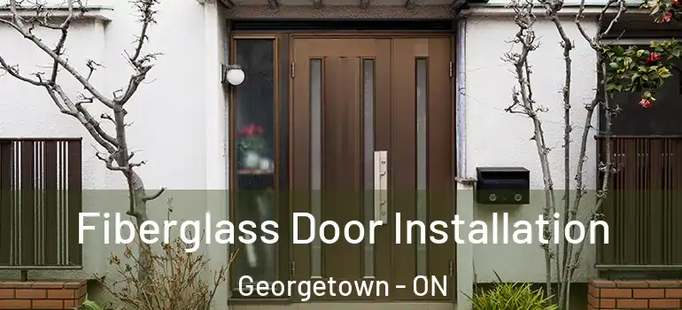  Fiberglass Door Installation Georgetown - ON