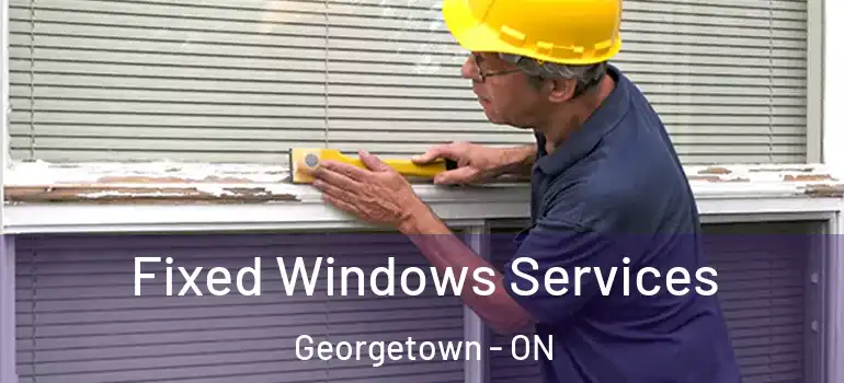  Fixed Windows Services Georgetown - ON