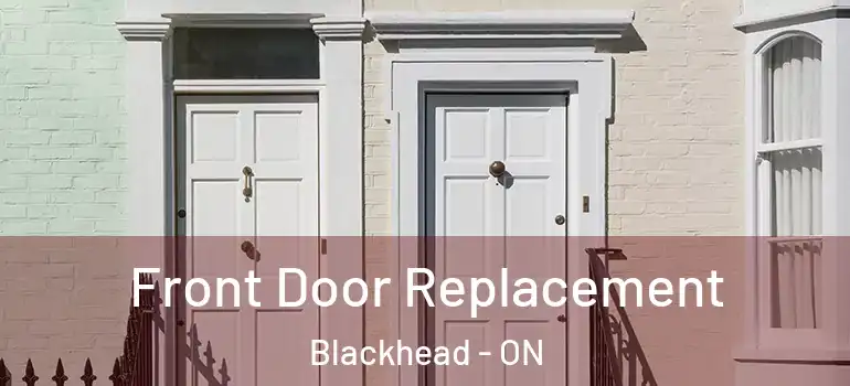  Front Door Replacement Blackhead - ON