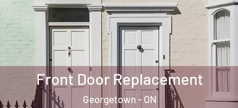  Front Door Replacement Georgetown - ON