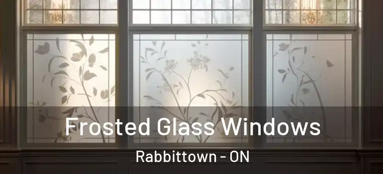 Frosted Glass Windows Rabbittown - ON