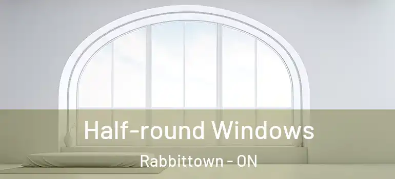  Half-round Windows Rabbittown - ON