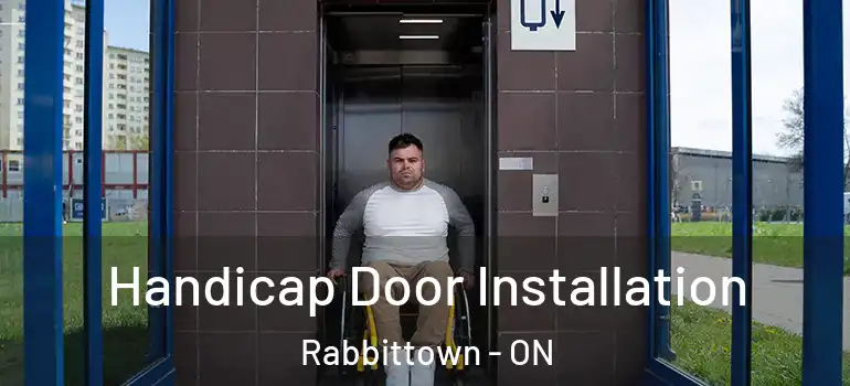 Handicap Door Installation Rabbittown - ON