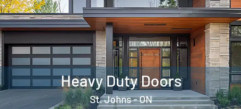 Heavy Duty Doors St. Johns - ON