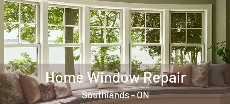 Home Window Repair Southlands - ON